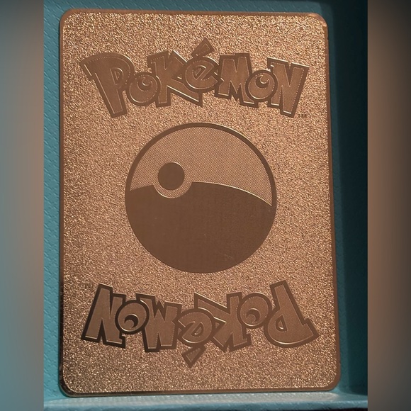 Reshiram & charizard VMAX metal Pokemon Card. - Picture 4 of 5